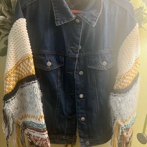 Boho Jean jacket